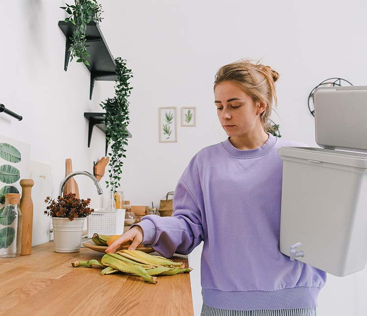 Cubo Bokashi cocina